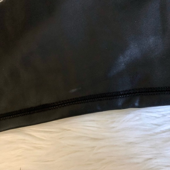 Abercrombie Faux Leather Leggings, black | S - Picture 9 of 9